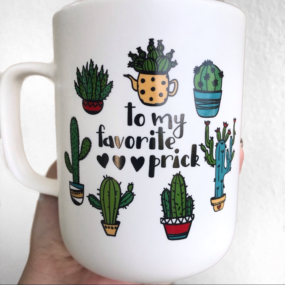 Cactus Design Ceramic Mug